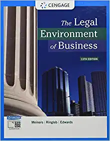 The Legal Environment of Business 13th Edition