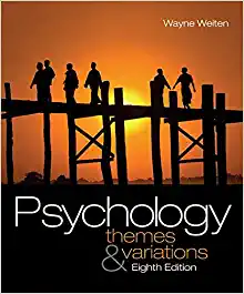 Psychology themes & variations eight edition
