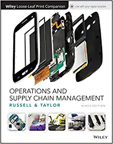 Operations and Supply Chain Management 9th Edition by Roberta S. Russell (Author