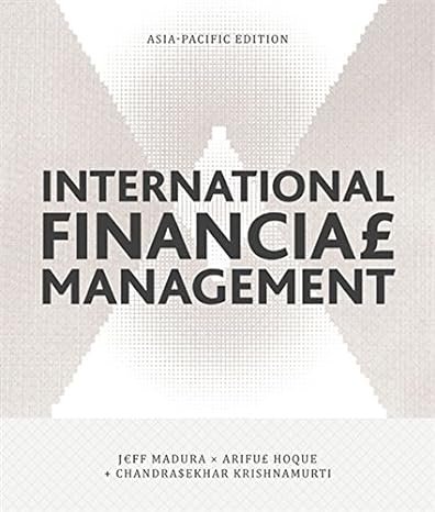 International Financial Management Paperback
